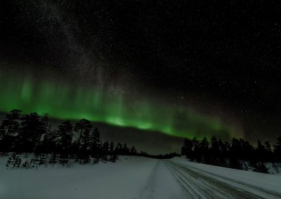 Noorderlicht, Kaamanen, Finland. Kris De Rouck fotoreizen, natuurfotografie, natuurfotoworkshops