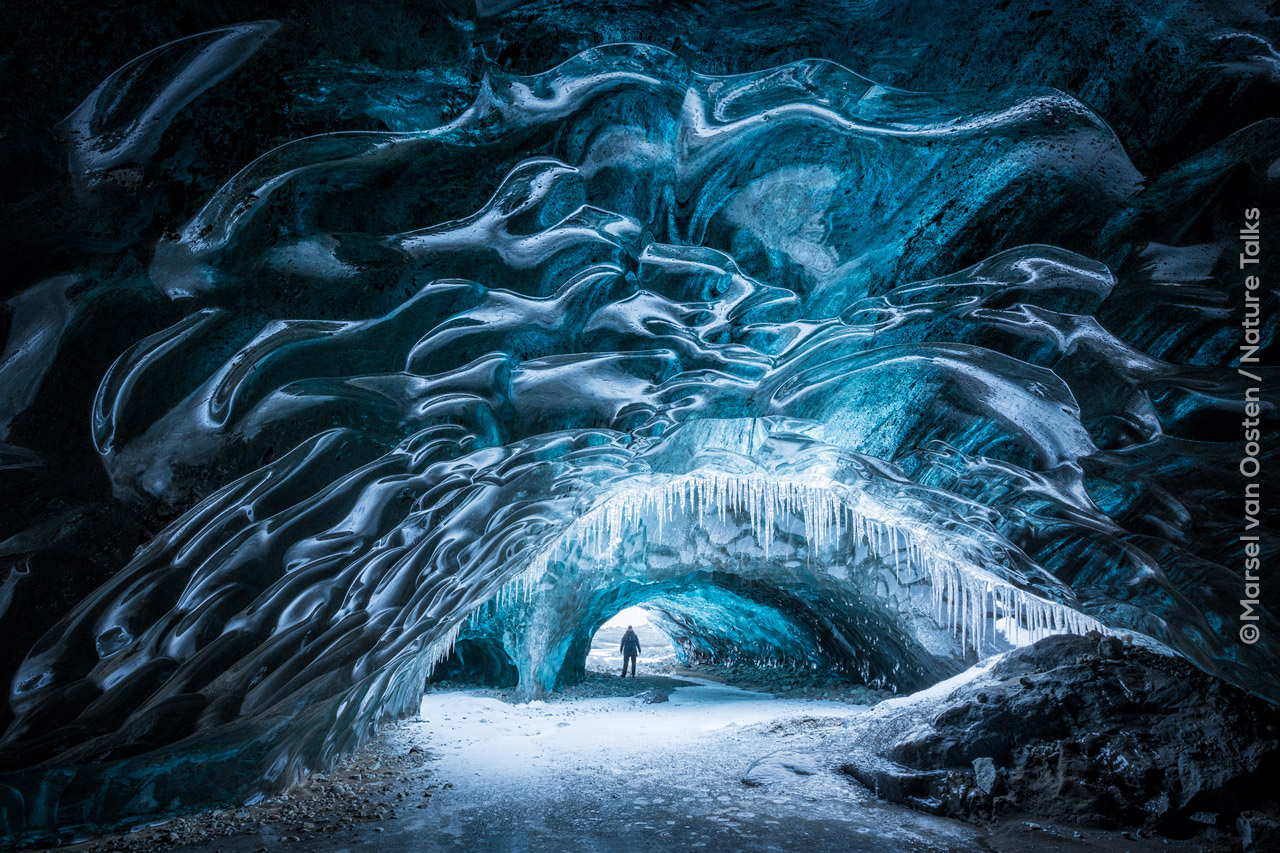 IJsgrot gemaakt door fotograaf Marsel van Oosten bij Nature Talks Fotofestival