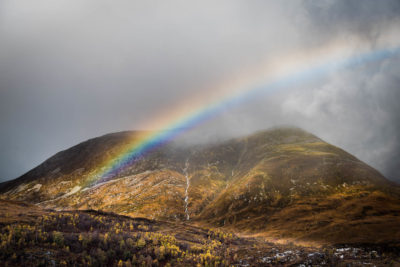 Fotoreis Glencoe Schotland berglandschap met regenboog | Nature Talks Fotoreizen