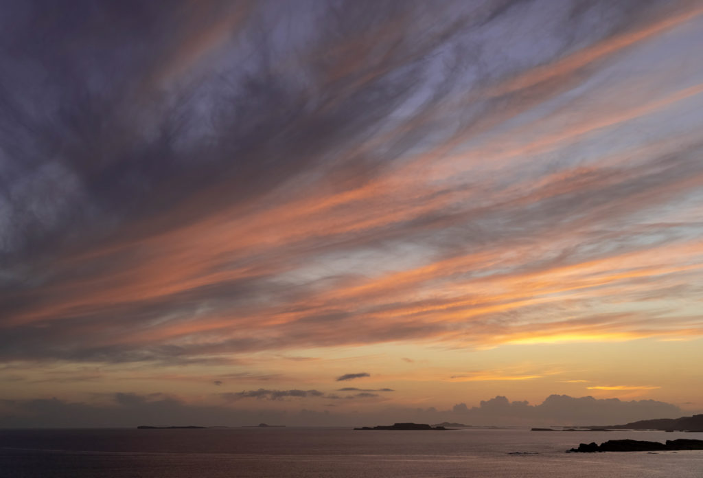 Wolkenluchten tijdens fotoreis Isle of Mull Schotland Nature Talks