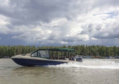 Met de boot over de Donaudelta in Roemenië