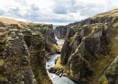Fjadrargljufur waterval fotoreis IJsland