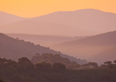 landschap extremadura EVU in Andalusie