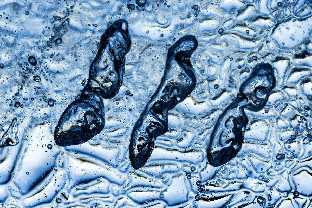 Ingebjørg Fyrileiv - blauw-abstract